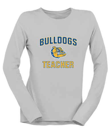Natchez Bulldogs Teacher Women's LS T-Shirt