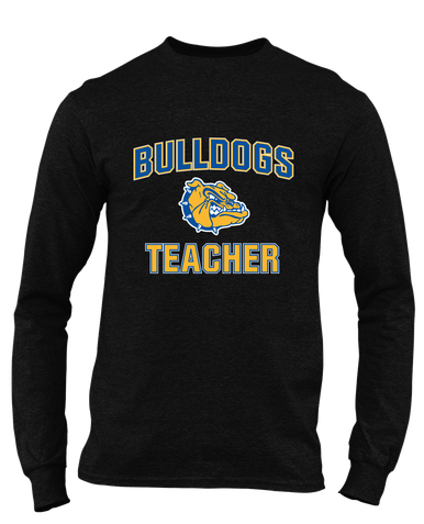 Natchez Bulldogs Teacher Men's Premium LS T-Shirt