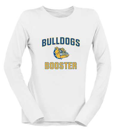 Natchez Bulldogs Booster Women's LS T-Shirt