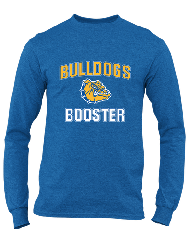 Natchez Bulldogs Booster Men's LS T-Shirt