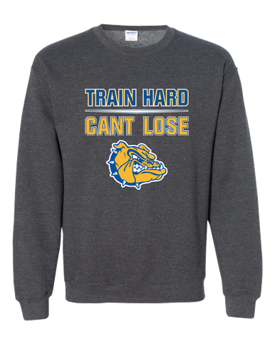 Natchez Bulldogs Train Hard, Can't Lose Men's Sweatshirt