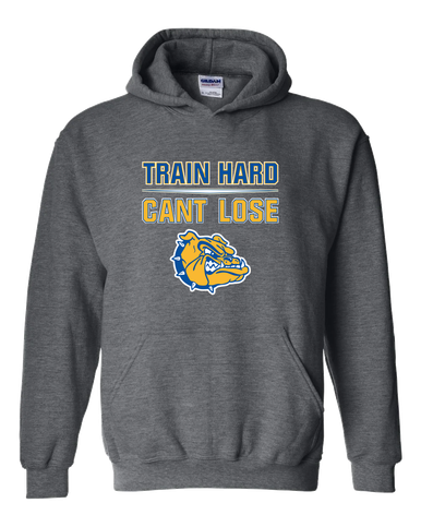 Natchez Bulldogs Train Hard, Can't Lose Men's Hoodie