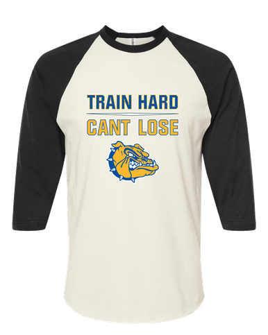 Natchez Bulldogs Train Hard, Can't Lose Men's Baseball T-Shirt