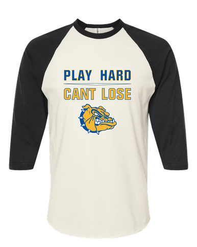 Natchez Bulldogs Play Hard, Can't Lose Women's Baseball T-Shirt