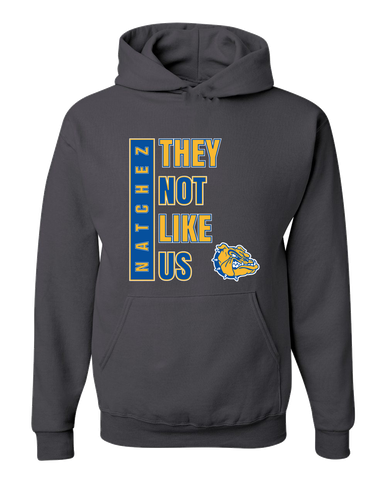 Natchez Bulldogs They Not Like Us #1 Men's Premium Hoodie