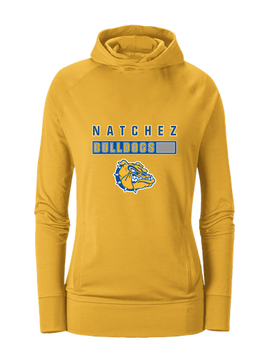 Natchez Bulldogs Mascot #7 Women's Hoodie