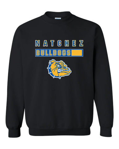 Natchez Bulldogs Mascot #7 Men's Sweatshirt