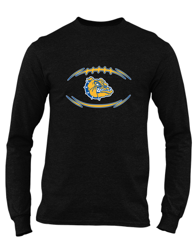 Natchez Bulldogs Football #3 Men's Premium LS T-Shirt