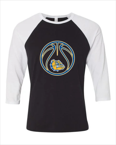 Natchez Bulldogs Basketball #2 Women's Baseball T-Shirt