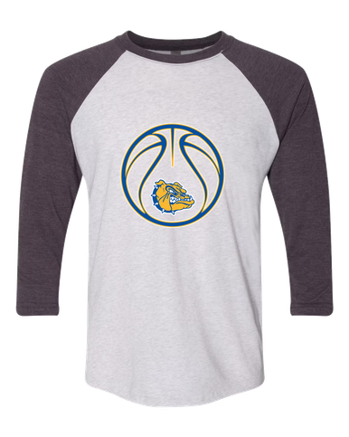 Natchez Bulldogs Basketball #2 Men's Baseball T-Shirt
