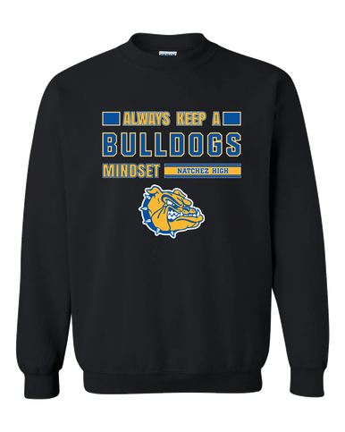 Natchez Bulldogs Mindset Men's Sweatshirt