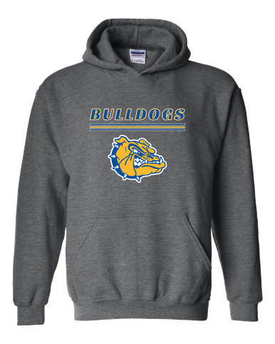 Natchez Bulldogs Mascot #8 Men's Hoodie