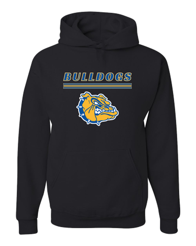 Natchez Bulldogs Mascot #8 Men's Premium Hoodie