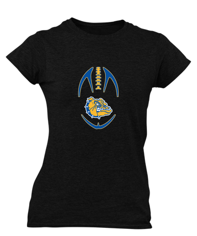 Natchez Bulldogs Football #4 Women's SS T-Shirt