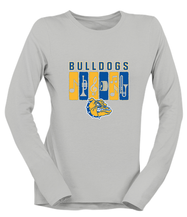Natchez Bulldogs Band # 2 Women's Premium LS T-Shirt