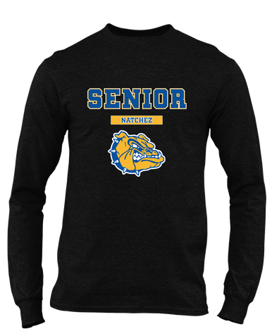 Natchez Bulldogs Senior #2 Men's Premium LS T-Shirt