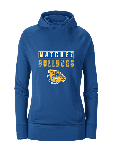 Natchez Bulldogs Mascot #9 Women's Hoodie