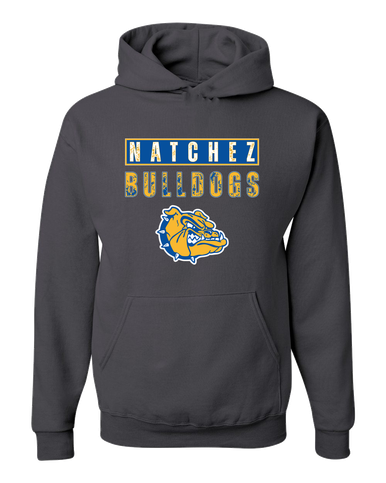 Natchez Bulldogs Mascot #9 Men's Premium Hoodie