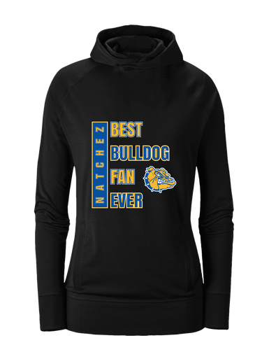 Natchez Bulldogs Best Bulldog Fan Women's Hoodie