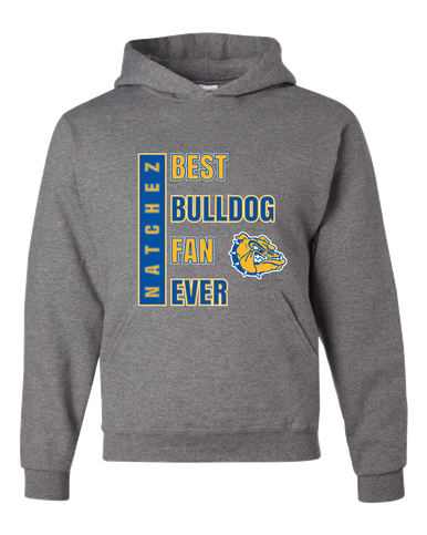 Natchez Bulldogs Best Bulldog Fan Men's Premium Hoodie