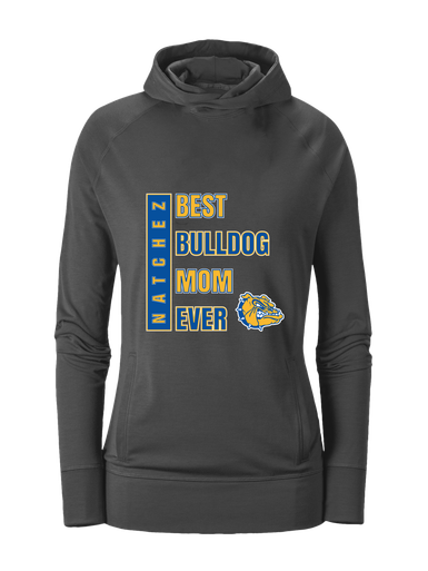 Natchez Bulldogs Best Bulldog Mom Women's Hoodie