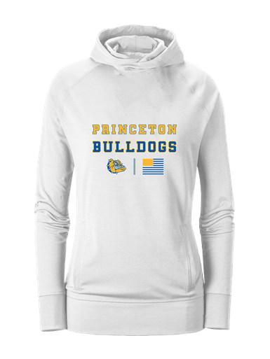 Princeton Bulldogs Spirit Flag Women's Hoodie