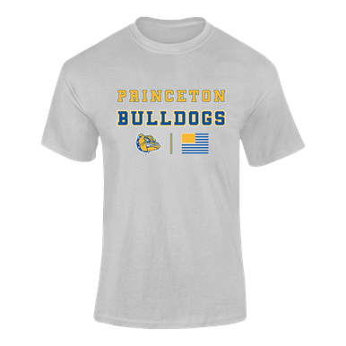 Princeton Bulldogs Spirit Flag Men's Premium SS T-Shirt