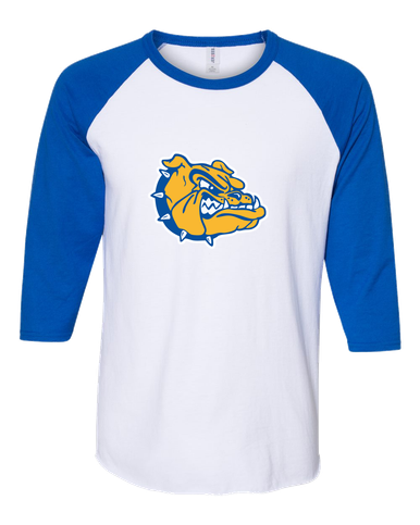 Princeton Bulldogs Mascot #1 Women's Baseball T-Shirt