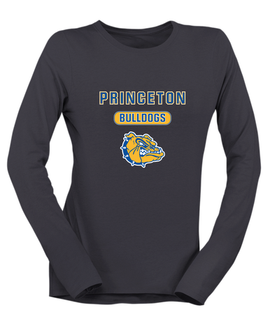 Princeton Bulldogs Mascot #3 Women's Premium LS T-Shirt