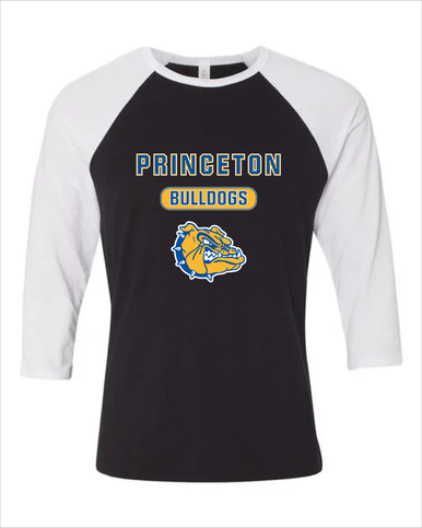 Princeton Bulldogs Mascot #3 Men's Baseball T-Shirt