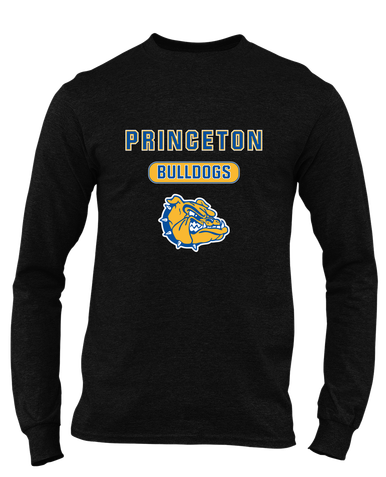 Princeton Bulldogs Mascot #3 Men's Premium LS T-Shirt