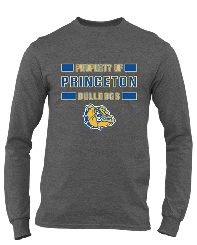 Princeton Bulldogs Property Of Men's Premium LS T-Shirt