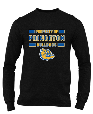 Princeton Bulldogs Property Of Men's LS T-Shirt