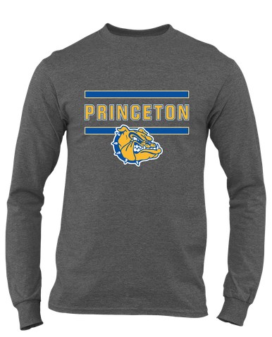 Princeton Bulldogs Mascot #4 Men's LS T-Shirt