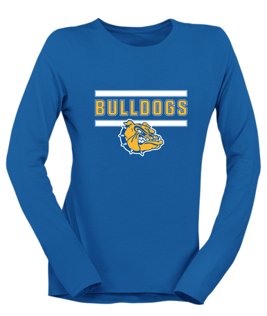 Princeton Bulldogs Mascot #5 Women's Premium LS T-Shirt