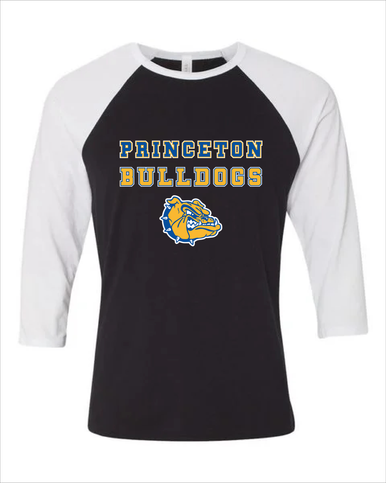 Princeton Bulldogs Spirit Men's Baseball T-Shirt