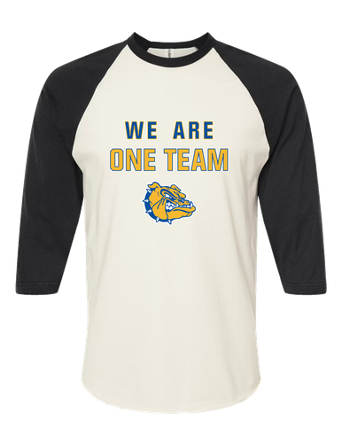 Princeton Bulldogs We Are One Team Women's Baseball T-Shirt