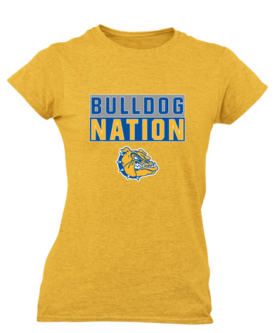 Princeton Bulldogs Nation #1 Women's Premium SS T-Shirt