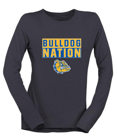 Princeton Bulldogs Nation #1 Women's Premium LS T-Shirt