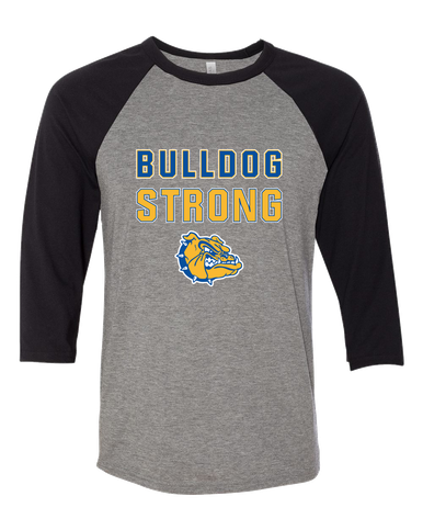 Princeton Bulldogs Strong #2 Women's Baseball T-Shirt