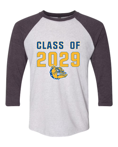 Princeton Bulldogs Class of 2029 Men's Baseball T-Shirt