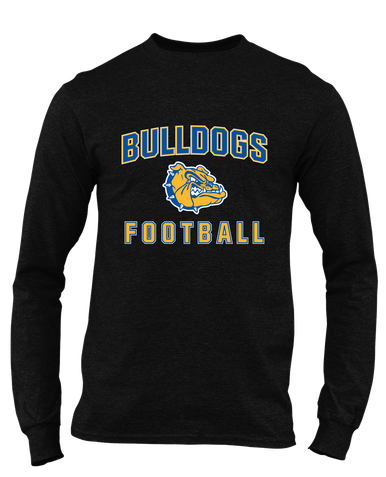 Princeton Bulldogs Football #1 Men's LS T-Shirt