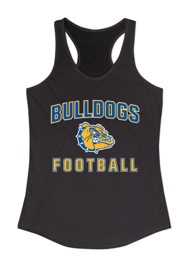 Princeton Bulldogs Football #1 Women's Tank Top