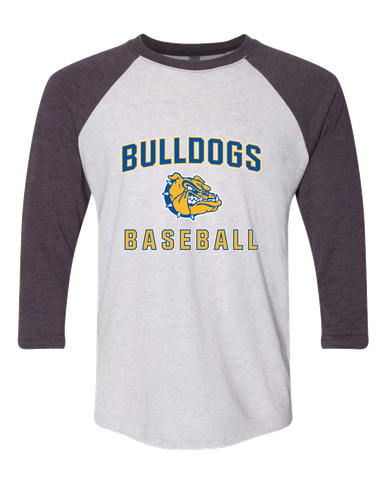 Princeton Bulldogs Baseball #1 Women's Baseball T-Shirt