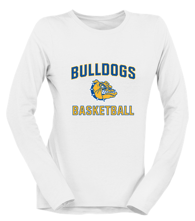 Princeton Bulldogs Basketball #1 Women's Premium LS T-Shirt