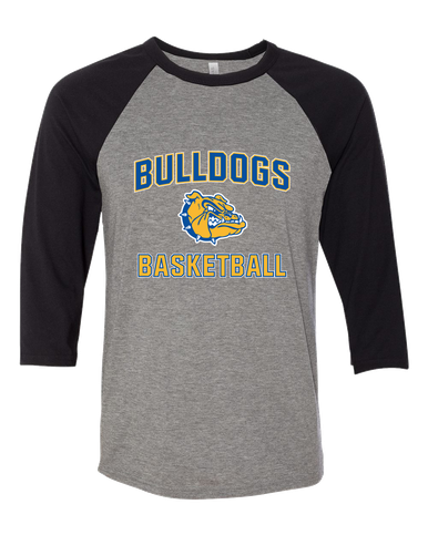 Princeton Bulldogs Basketball #1 Men's Baseball T-Shirt