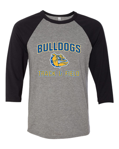Princeton Bulldogs Track & Field Women's Baseball T-Shirt