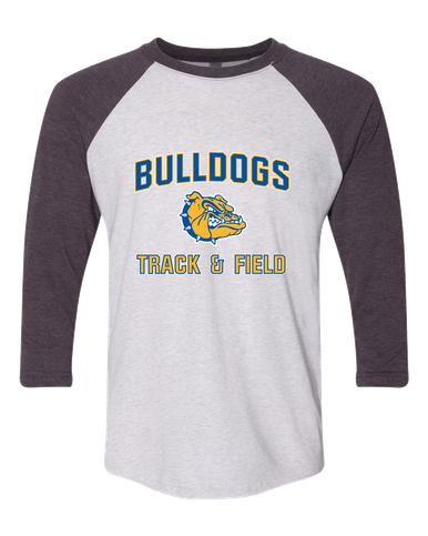 Princeton Bulldogs Track & Field Men's Baseball T-Shirt
