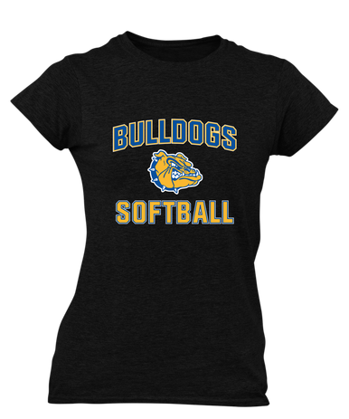 Princeton Bulldogs Softball #1 Women's SS T-Shirt