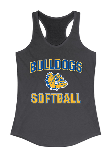 Princeton Bulldogs Softball #1 Women's Tank Top